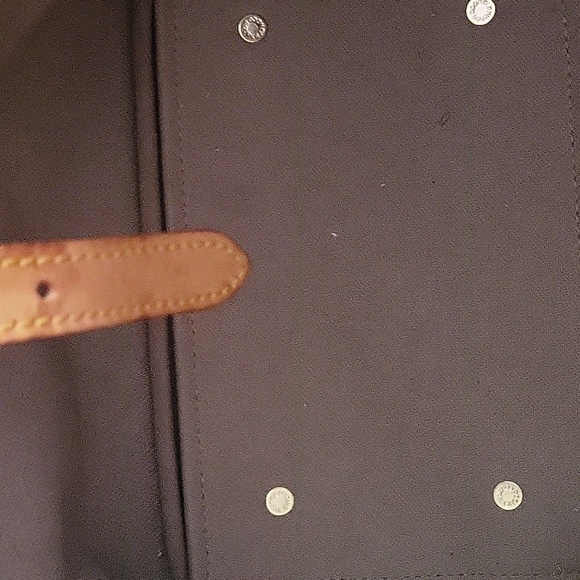 Dooney&Bourke beige and red tote bag - Picture 3 of 3